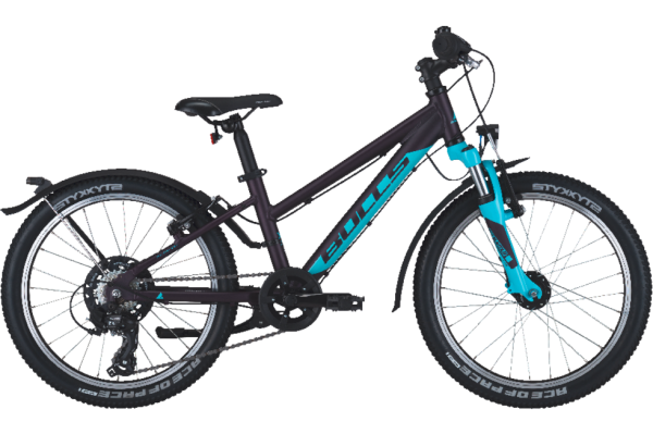 BULLS Tokee Street 20" 7-spd dark purple matt 20 Zoll 28 cm