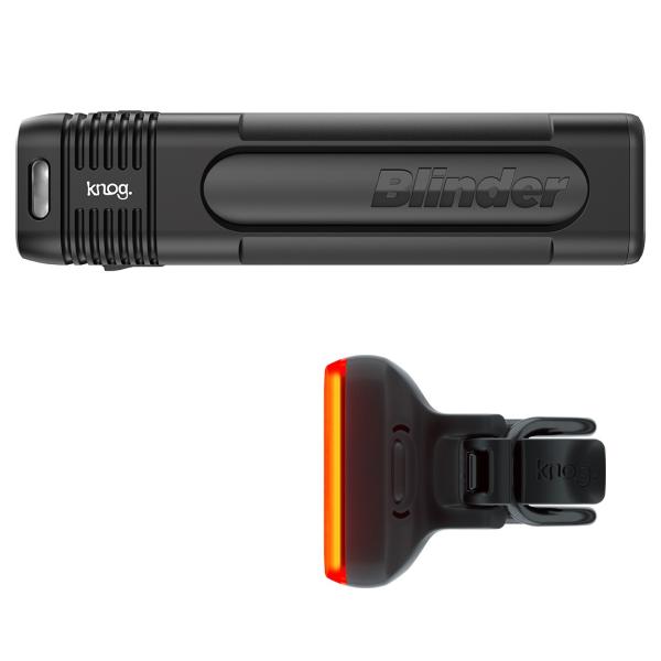 Knog Lichtset Blinder 600 & Blinder Square schwarz  Produktbild 1