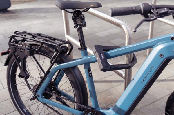 Abus B&uuml;gelschloss Granit Super Extreme 2500 165x230 mit Halter USH2500 schwarz  Produktbild 9