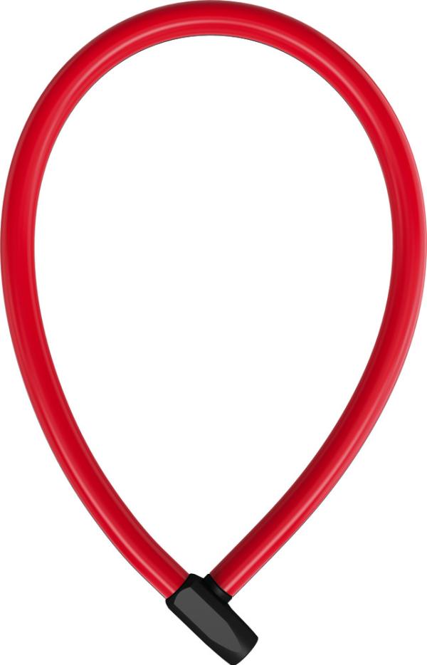 Abus Kabelschloss 4408K/65 ohne Halter rot 