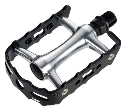 Bike Attitude Pedale MTB M149 9/16" Alu schwarz-silber 