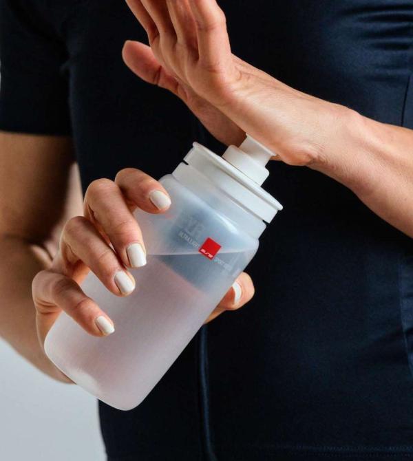 Elite Bidon Fly Tex 550 ml transparent  Produktbild 2