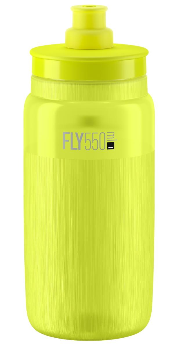 Elite Bidon Fly Tex 550 ml leuchtgelb 