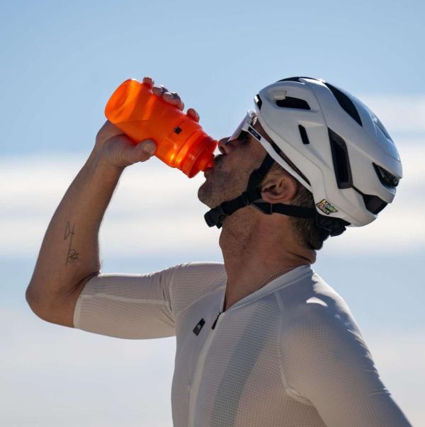 Elite Bidon Fly Tex 550 ml clear orange  Produktbild 2