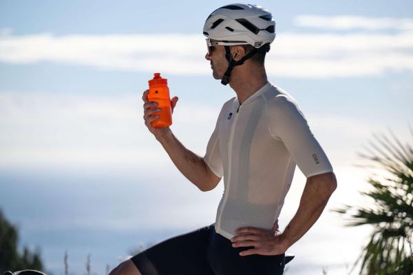 Elite Bidon Fly Tex 550 ml clear orange  Produktbild 3