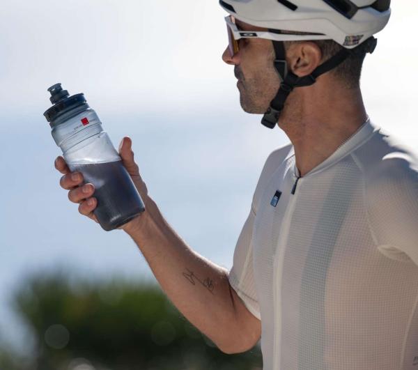 Elite Bidon Fly Tex 750 ml clear smoke  Produktbild 2