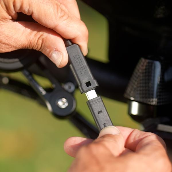 SP Connect Ladekabel 12V DC SPC+ USB-C>open end 1500 mm schwarz  Produktbild 3