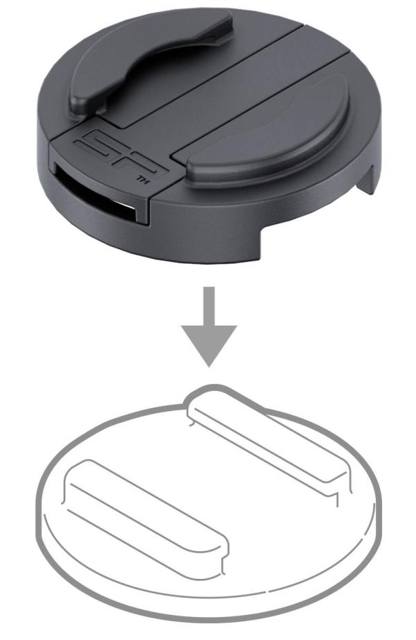 SP Connect Adapter Phone Case SPC+ > SPC schwarz  Produktbild 1