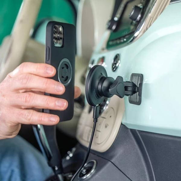 SP Connect Charging Adhesive Mount Pro SPC+ inkl. USB Kabel schwarz  Produktbild 10