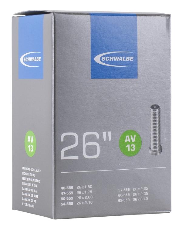 Schwalbe Schlauch AV13 26" 40/62-559 Autoventil  Produktbild 1