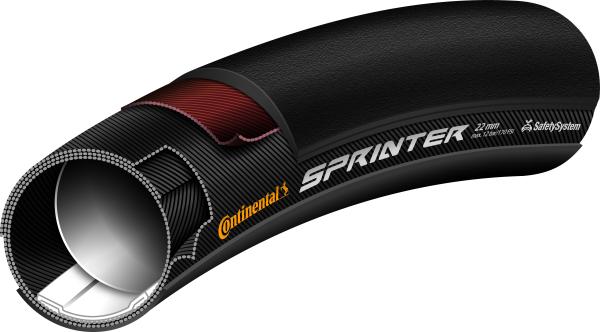 Continental Coll&eacute; Sprinter 28"x22 black  Produktbild 1