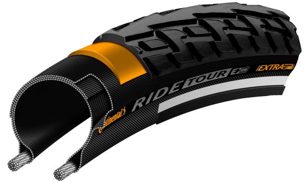 Continental Pneu RideTour 700x42C Starr black  Produktbild 1
