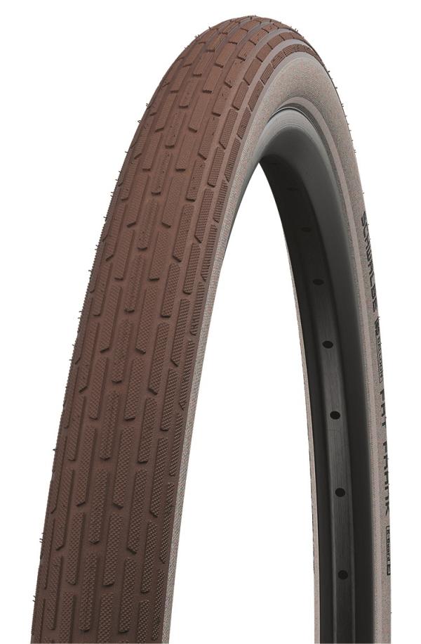 Schwalbe Pneu Fat Frank 26x2.35 Starr mit Reflexstreifen creme  Produktbild 1