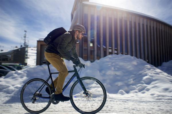 Schwalbe Pneu Marathon Winter Plus 700x50C Starr mit Reflexstreifen black  Produktbild 3