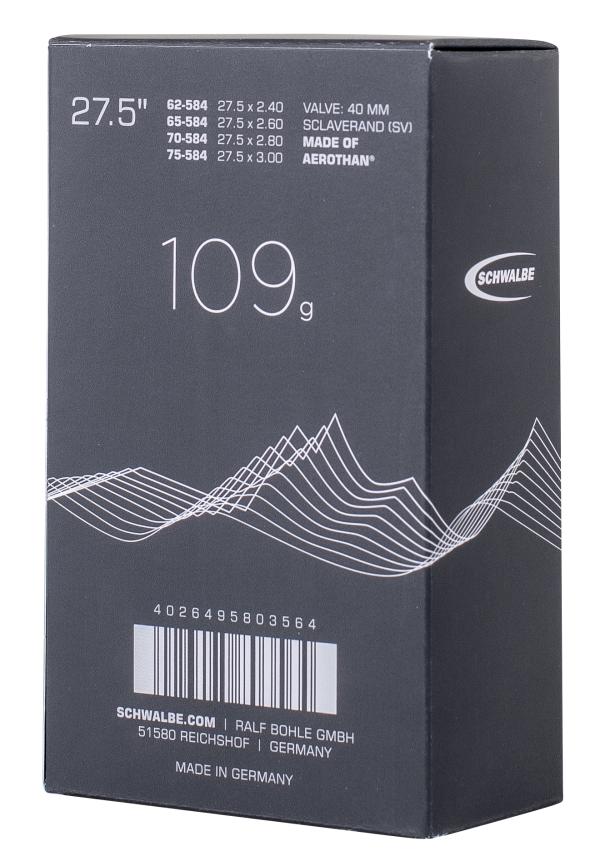 Schwalbe Schlauch SV21FE Aerothan 27.5" 62/75-584 Prestaventil 40mm  Produktbild 3