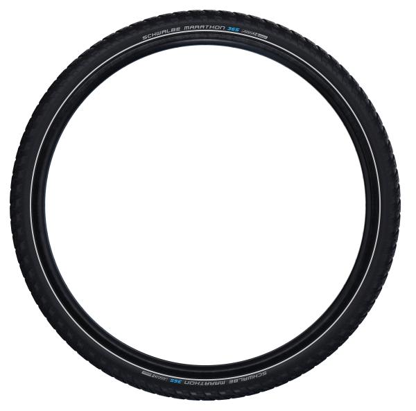 Schwalbe Pneu Marathon 365 700x35C starr mit Reflexstreifen black  Produktbild 2