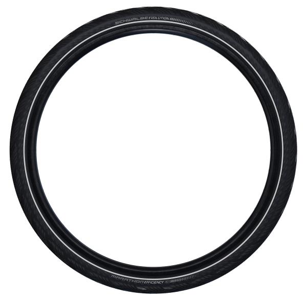Schwalbe Pneu Marathon Efficiency 27.5x2.35 Falt mit Reflexstreifen black  Produktbild 2