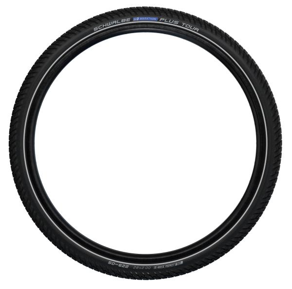 Schwalbe Pneu Marathon Plus Tour 700x38C Starr mit Reflexstreifen black  Produktbild 2