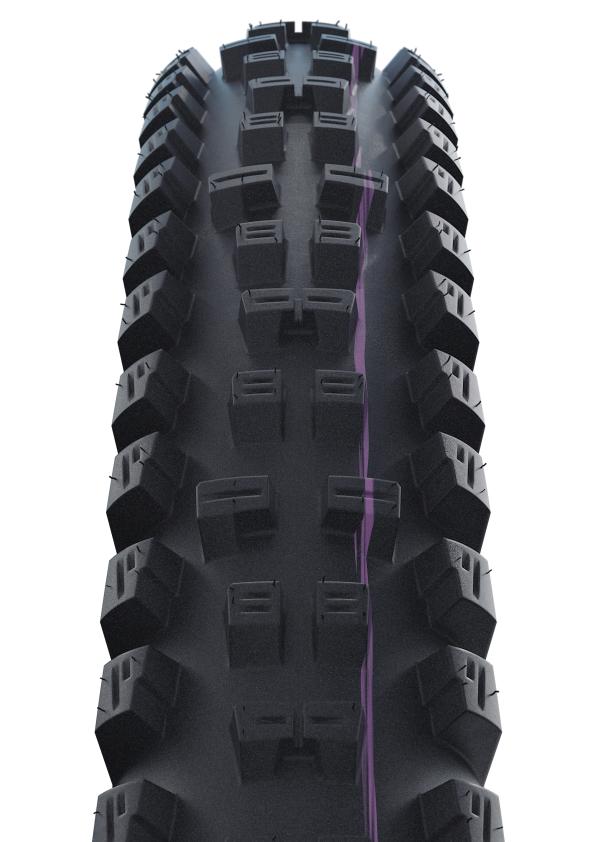 Schwalbe Pneu Tacky Chan 29x2.40 SuperTrail Addix UltraSoft TL-Easy black  Produktbild 1