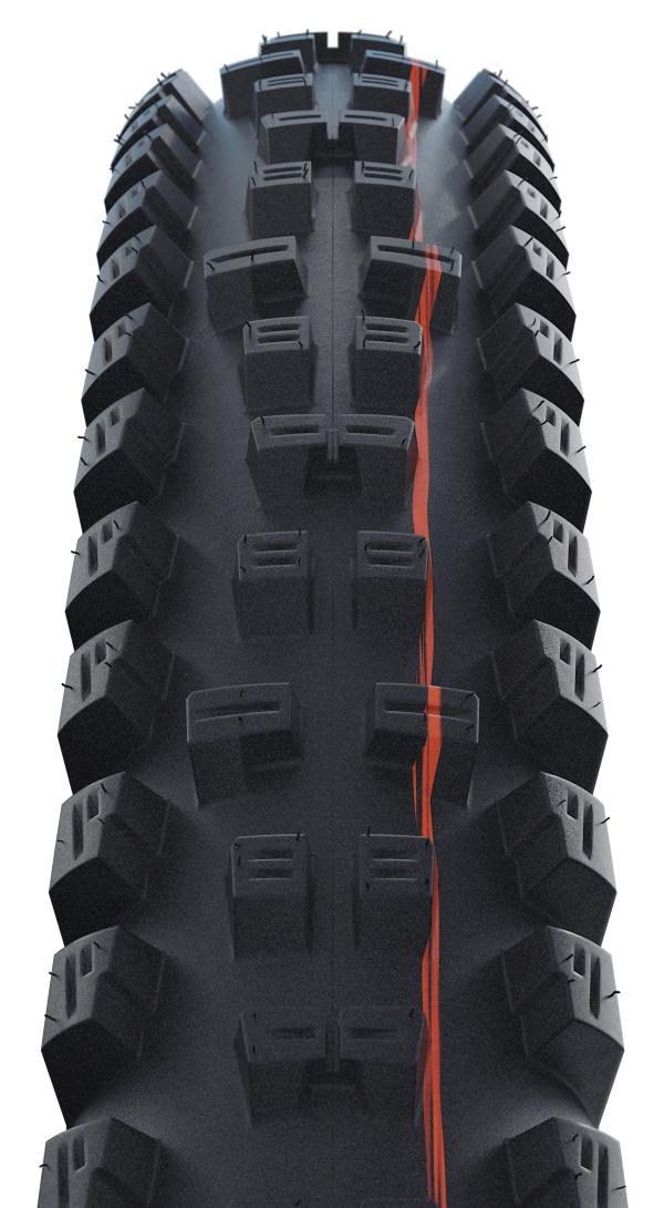 Schwalbe Pneu Tacky Chan 29x2.40 SuperTrail Addix Soft TL-Easy black  Produktbild 1