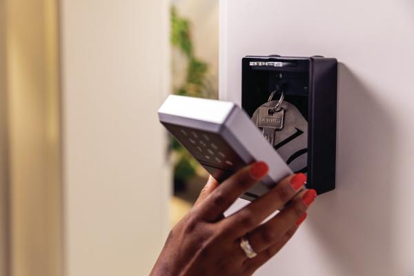 Abus KeyGarage 787 Smart-BT Wandmontage schwarz-silber  Produktbild 6