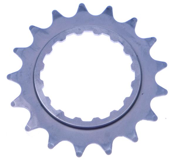 Kettenblatt 18 Z&auml;hne 3mm vernickelt 