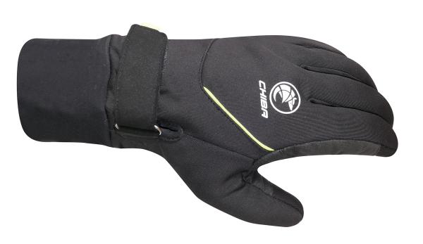 Chiba Rain Pro Gloves black/screaming yellow M