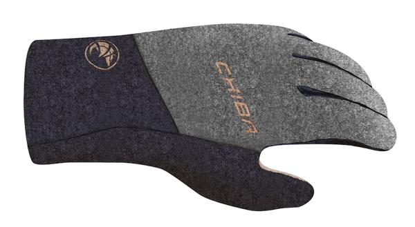 Chiba All Natural Gloves Waterproof dark grey L