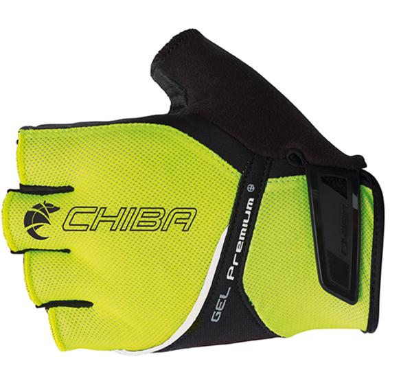 Chiba Gel Premium Gloves screaming yellow S