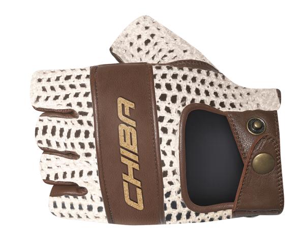 Chiba Pure Nature Gloves beige brown XS