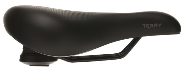 Terry Sattel Anatomica Flex Gel Man mit &Ouml;ffnung schwarz  Produktbild 1