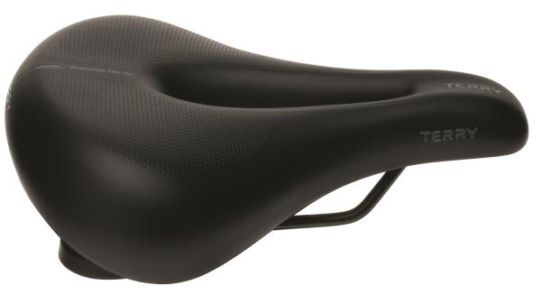 Terry Sattel Anatomica Flex Gel Lady mit &Ouml;ffnung schwarz  Produktbild 2