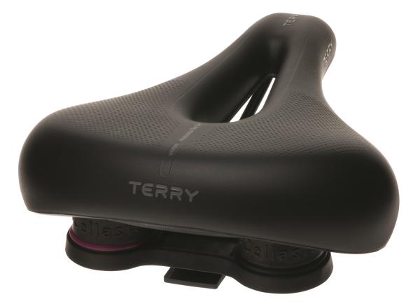Terry Sattel Anatomica Flex Gel Lady mit &Ouml;ffnung schwarz  Produktbild 3