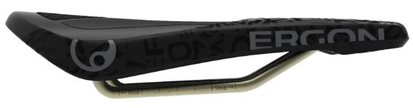 Ergon Sattel SM Downhill Pro Titanium Team ohne &Ouml;ffnung black  Produktbild 1