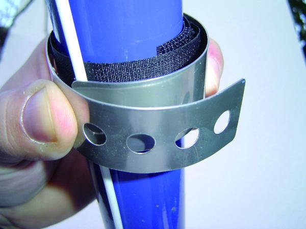 FollowMe Lochband f&uuml;r Kinderfahrrad Metallunterrohrklammer  Produktbild 1