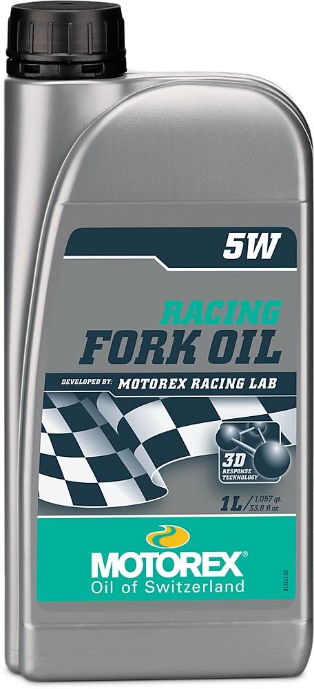 Motorex Racing Fork Oil SAE 5W Federgabel&ouml;l Flasche 1 L 