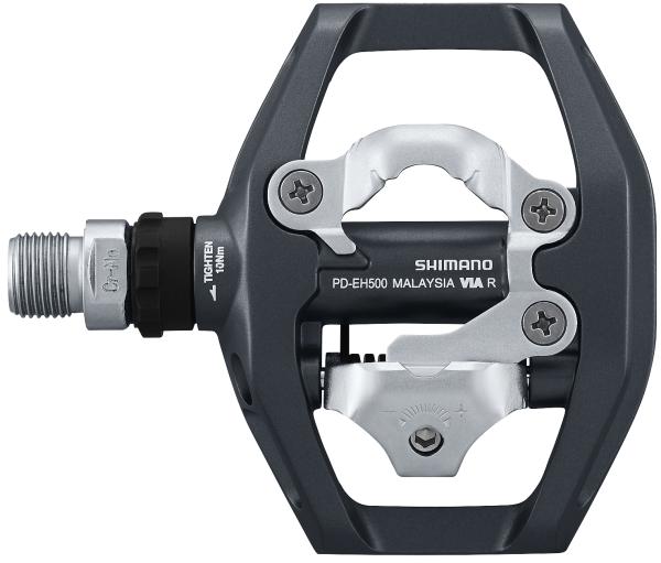 Shimano Pedal PD-EH500 SPD mit Cleat SM-SH56 grau  Produktbild 3