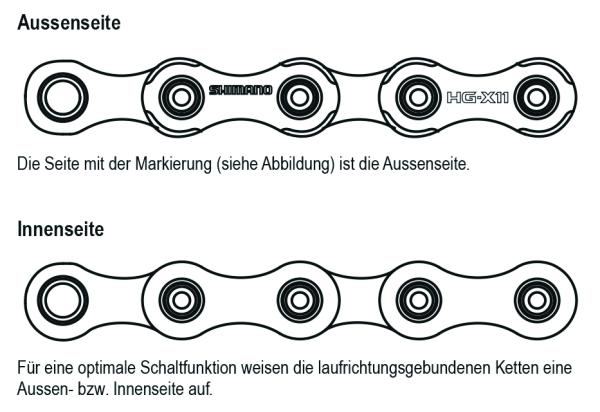 Shimano Kette CN-HG901 HG-X 11-Gang 138 Glieder Quick-Link  Produktbild 1