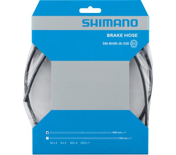Shimano Bremsleitung SM-BH90-JK-SSR 1700 mm schwarz  Produktbild 1