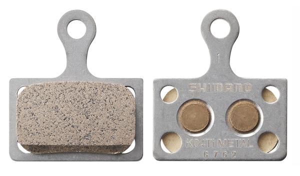 Shimano Bremsbel&auml;ge K04Ti Metall Paar 