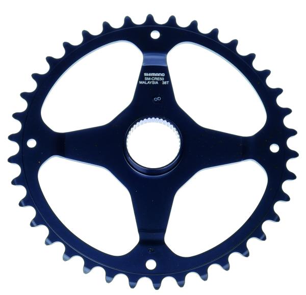 Shimano Kettenblatt STEPS SM-CRE50 38 Z&auml;hne 46.5 mm Kettenlinie  Produktbild 1