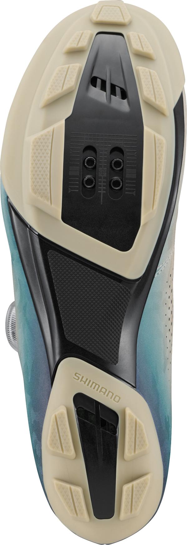 Shimano Men Gravel SH-RX6 Schuh SPD beige blue 44 Produktbild 4