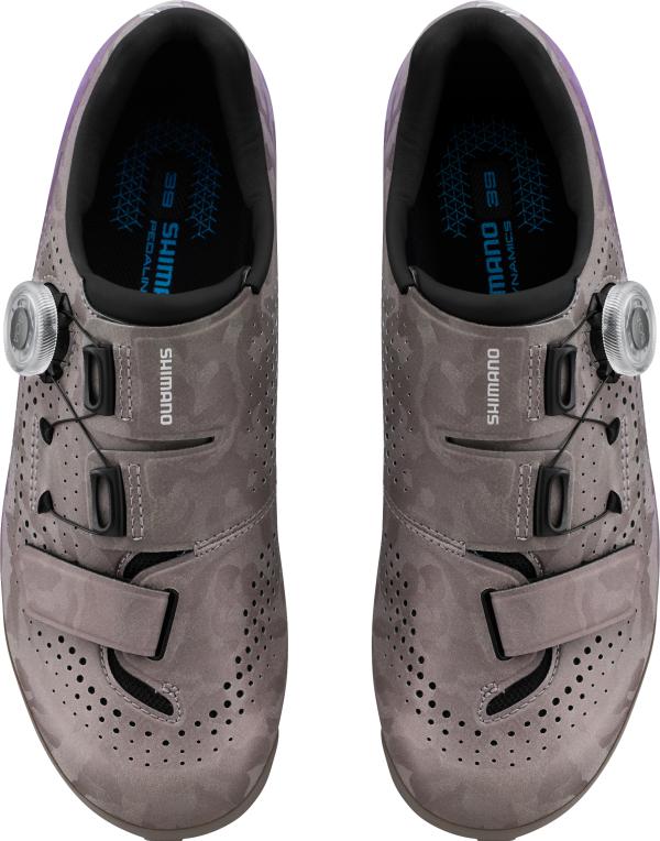 Shimano Women Gravel SH-RX6 Schuh SPD gray purple 40 Produktbild 3