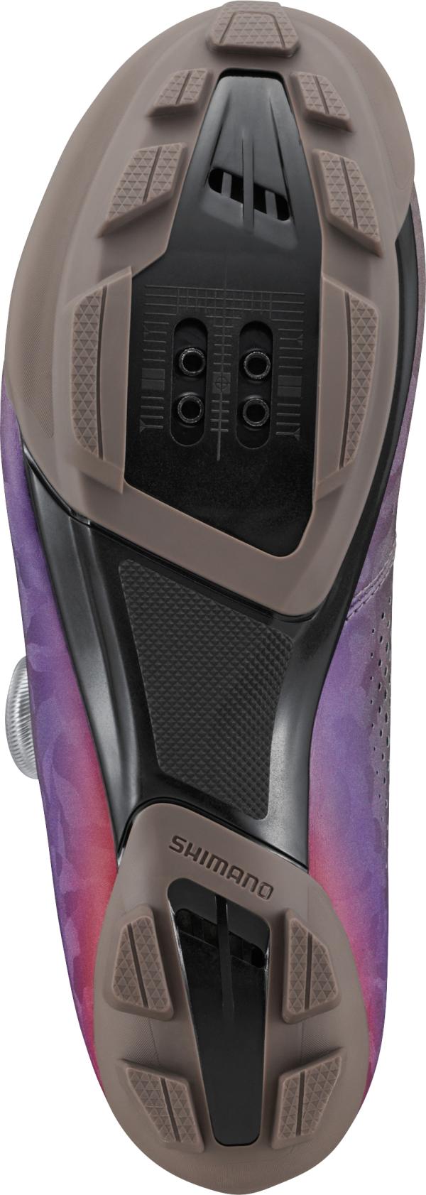 Shimano Women Gravel SH-RX6 Schuh SPD gray purple 41 Produktbild 4