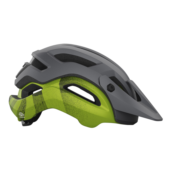 Giro Manifest Spherical MIPS Helmet M 55-59 matte metallic black/ano lime Unisex Produktbild 3