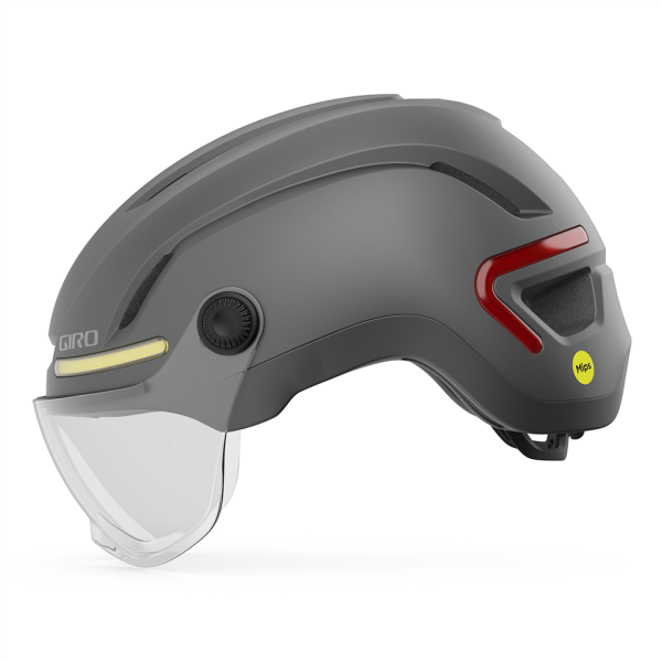 Giro Ethos LED Shield MIPS Helmet S 51-55 matte graphite Unisex Produktbild 1