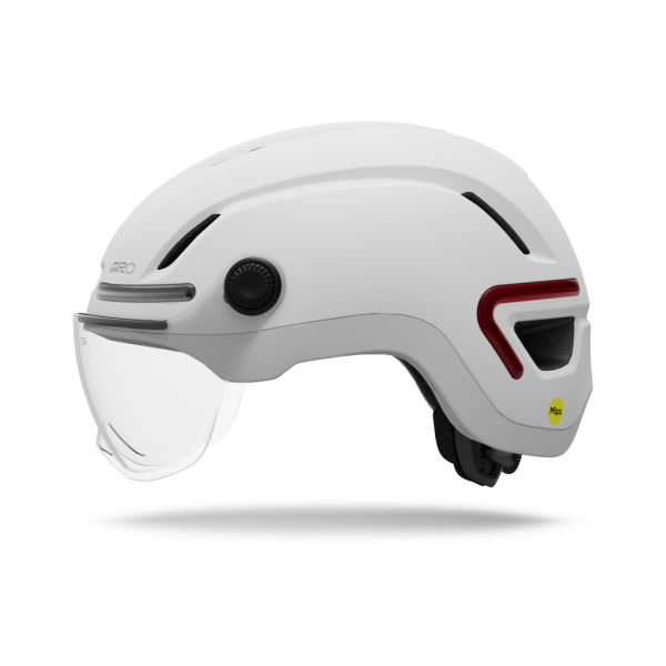 Giro Ethos MIPS LED Shield L 59-63 matte white Unisex Produktbild 1