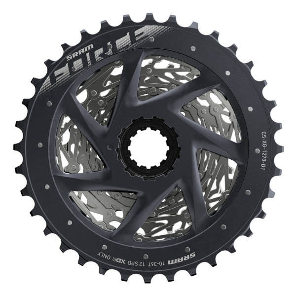 Sram Cassette XG-1270 Force eTap AXS 12SP 10-36t silver Produktbild 2