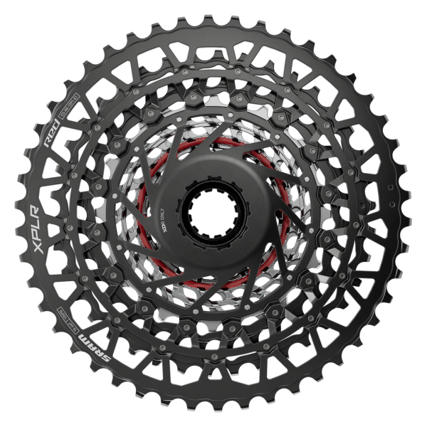 Sram MY24 Cassette XG-1391 Red XPLR AXS 13SP 10-46t black/silver Produktbild 2