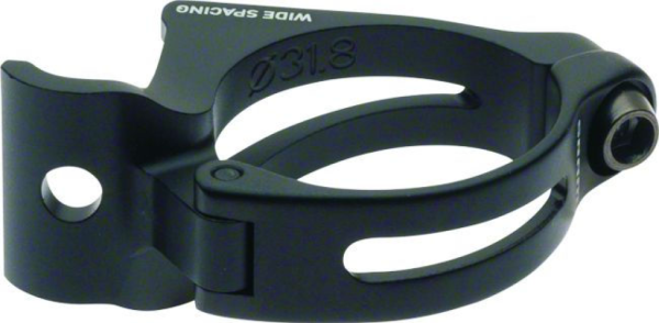 Sram Braze-on Adaptor Wide 34.9mm N/A black